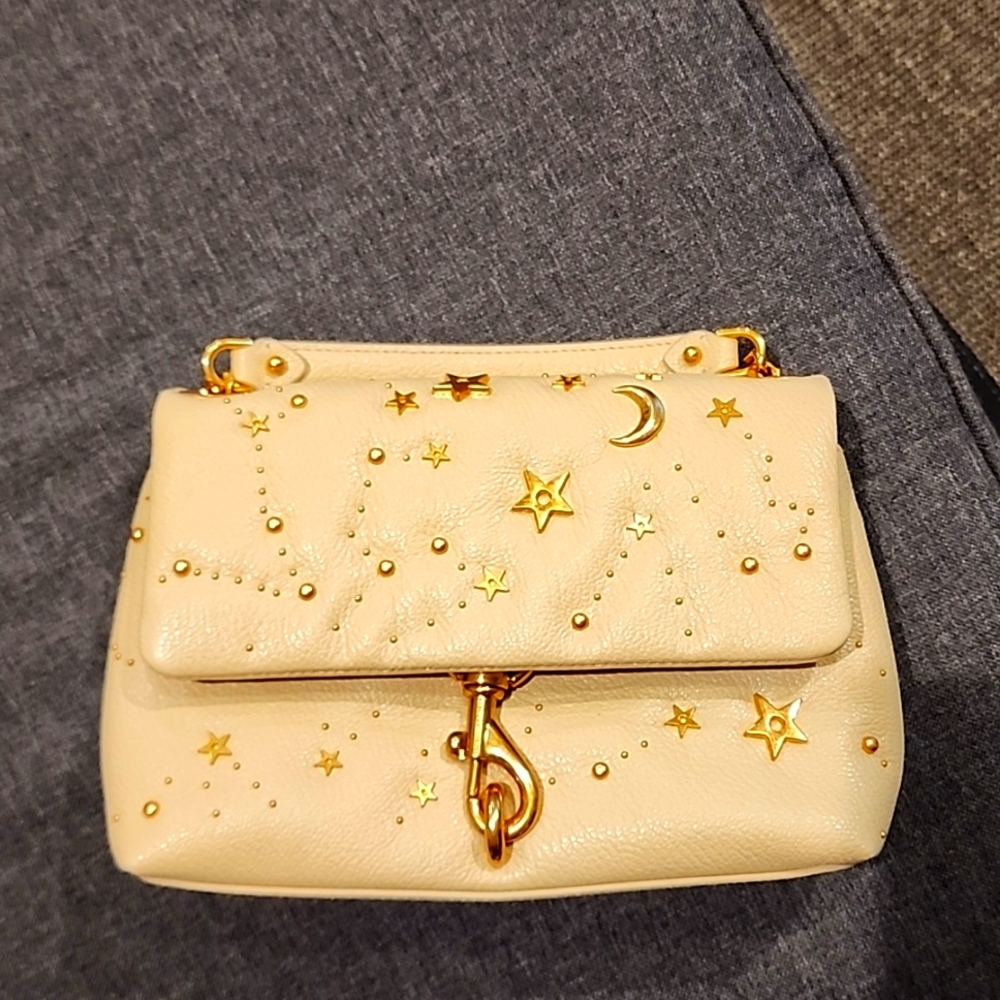 Rebecca Minkoff Edie Celestial Crossbody in Latte